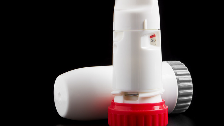 Two PDI dry powder inhalers