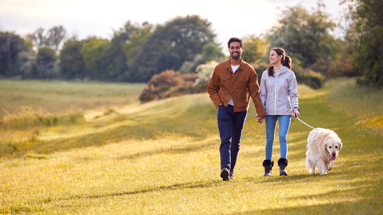 couple walking