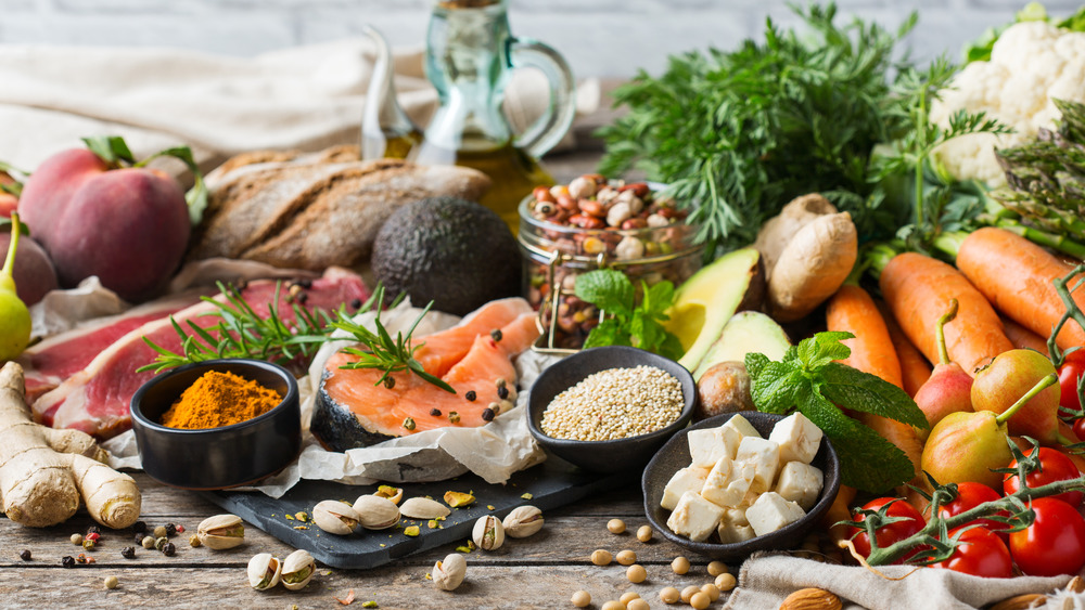 Foods on the Mediterranean and Flexitarian diets