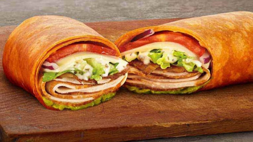 Subway's Turkey, Bacon & Guacamole Wrap