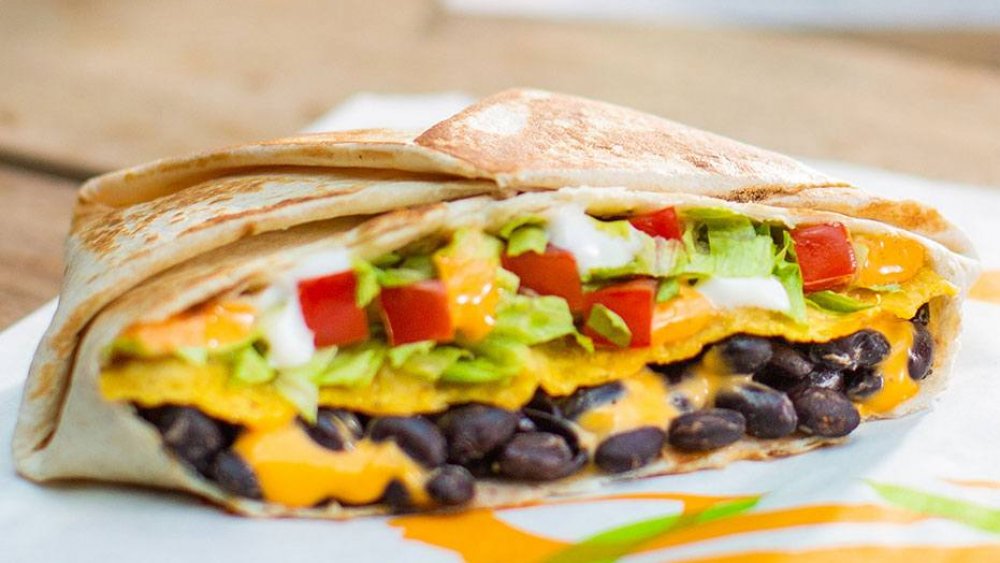 Taco Bell Black Bean Crunchwrap Supreme