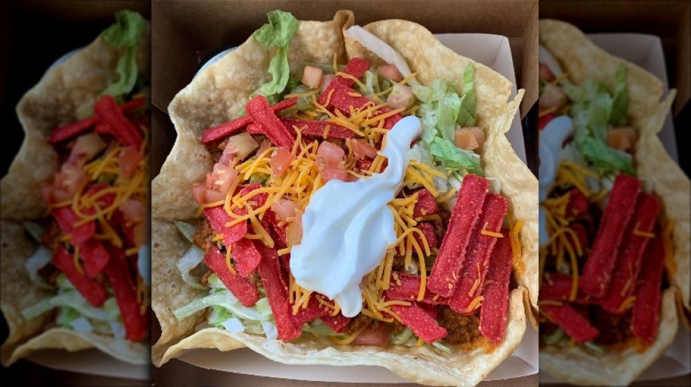 Taco Bell Fiesta Taco Salad Nachos