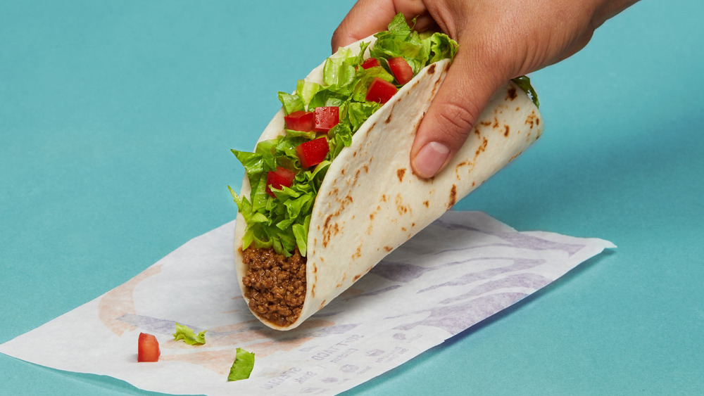 Taco Bell fresco taco