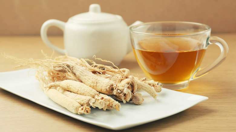 tea with ginseng root