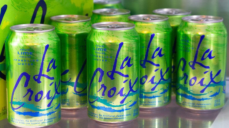 lacroix sparkling water on shelf