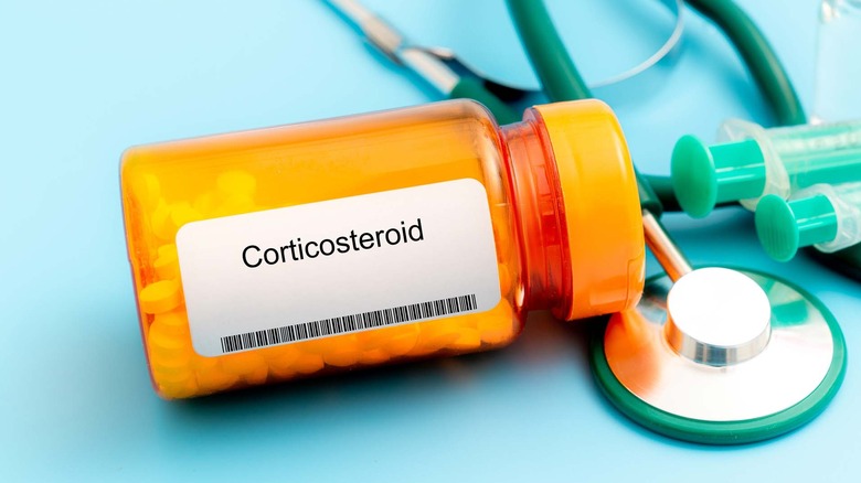 corticosteroid pill bottle