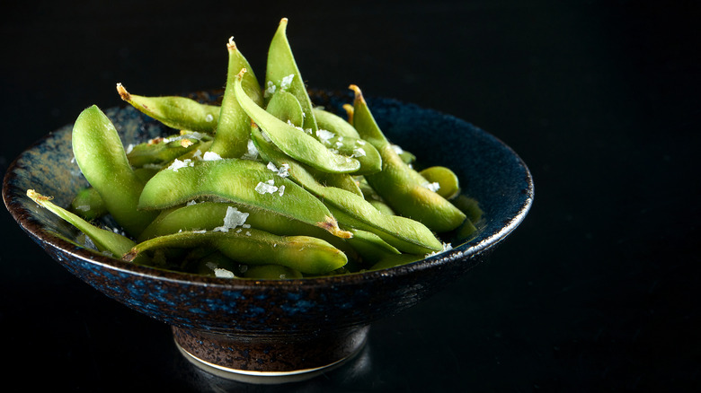 Edamame in a bowl