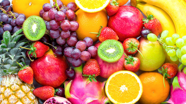 Assortment of fruits 