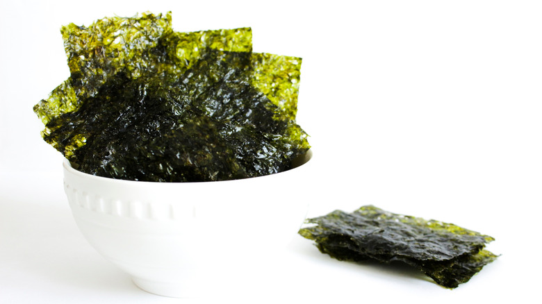 Japanese seaweed bowl