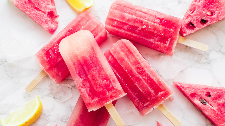 pile of popsicles