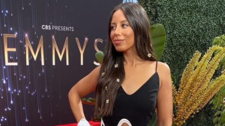 Naz on the red carpet at the Emmys