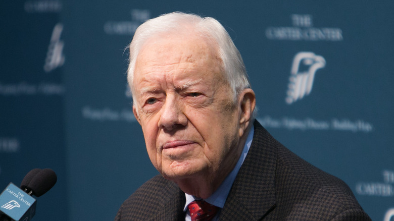 President Jimmy Carter at an event