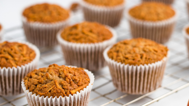 finished gluten-free apple muffins