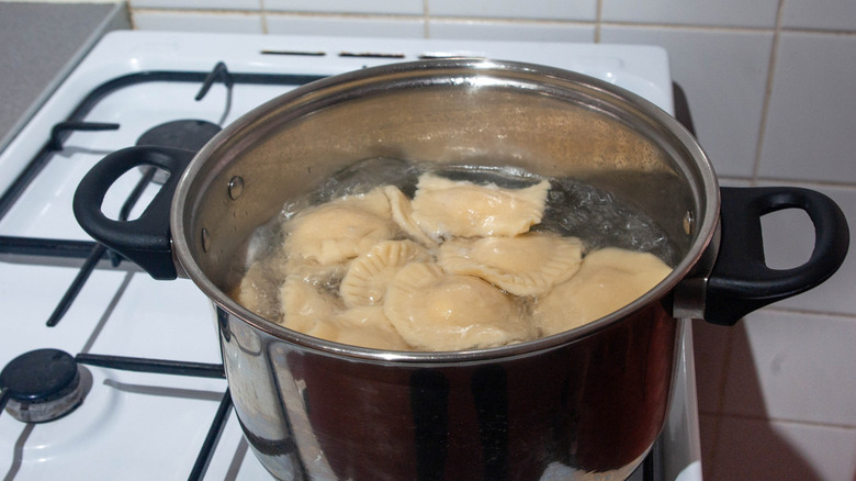 cooking gluten-free ravioli