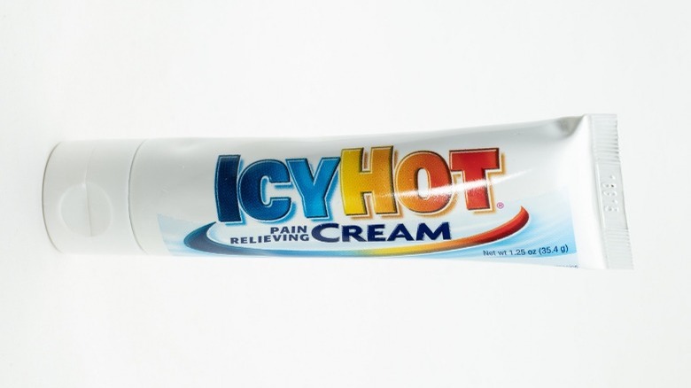 Tube of Icy Hot cream