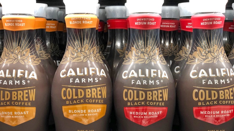 Califia Farms products on shelf
