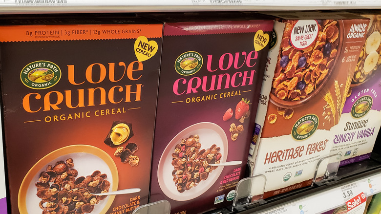 Nature's Path cereal on shelves