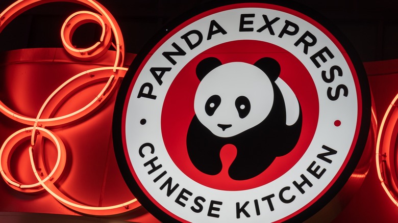 store sign for Panda Express restaurant