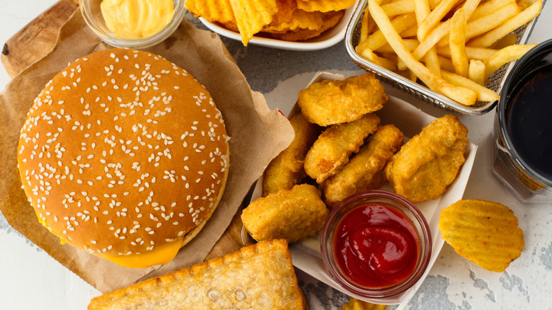 fried foods that contain trans fat