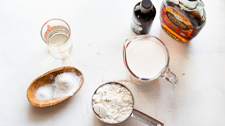 ingredients for baked donuts