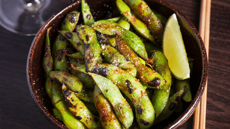 roasted edamame