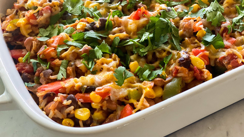 baked Mexican casserole