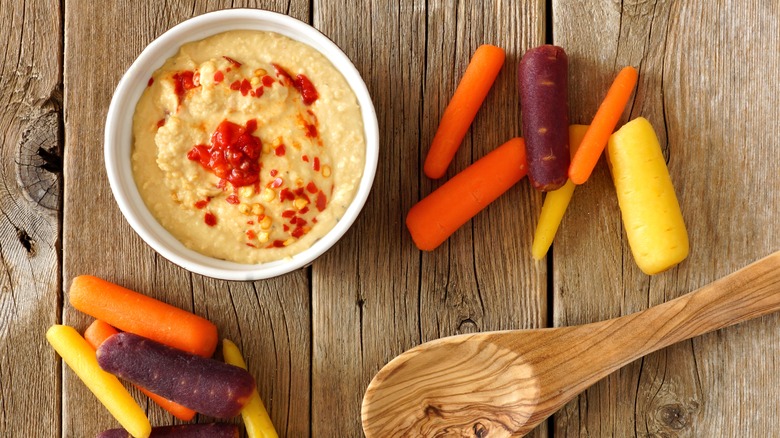 carrots and dip