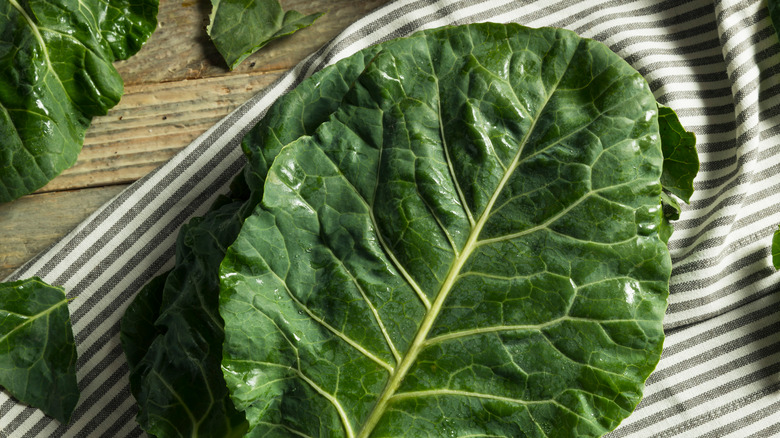 raw collard greens