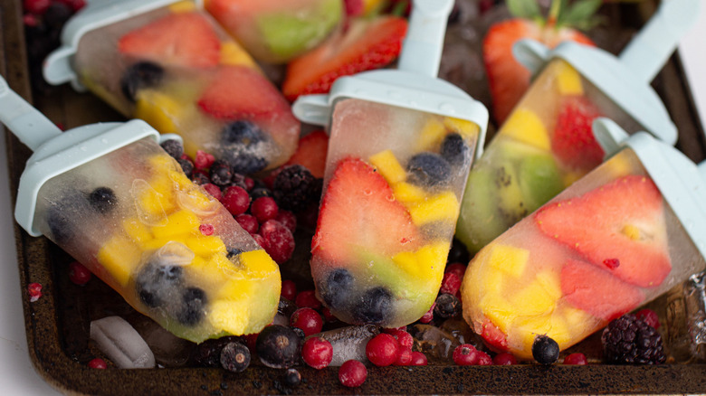 Homemade Fruit Popsicles 