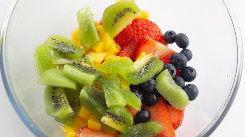 Homemade Fruit Popsicles fruit 