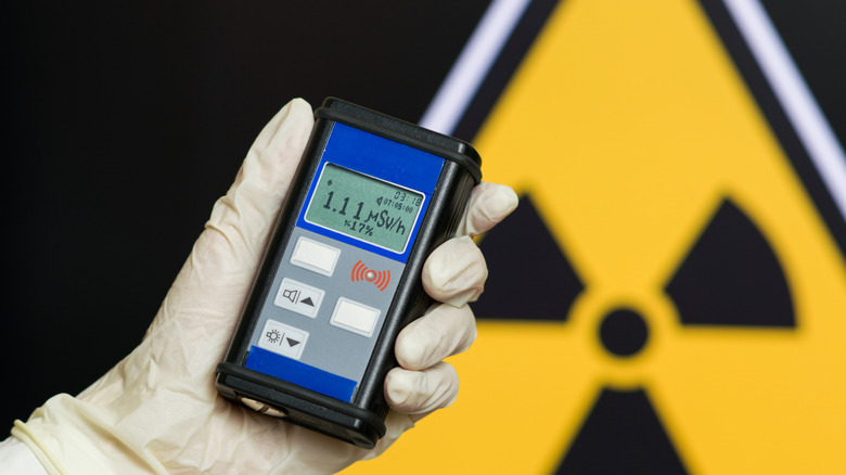 radiation levels on meter