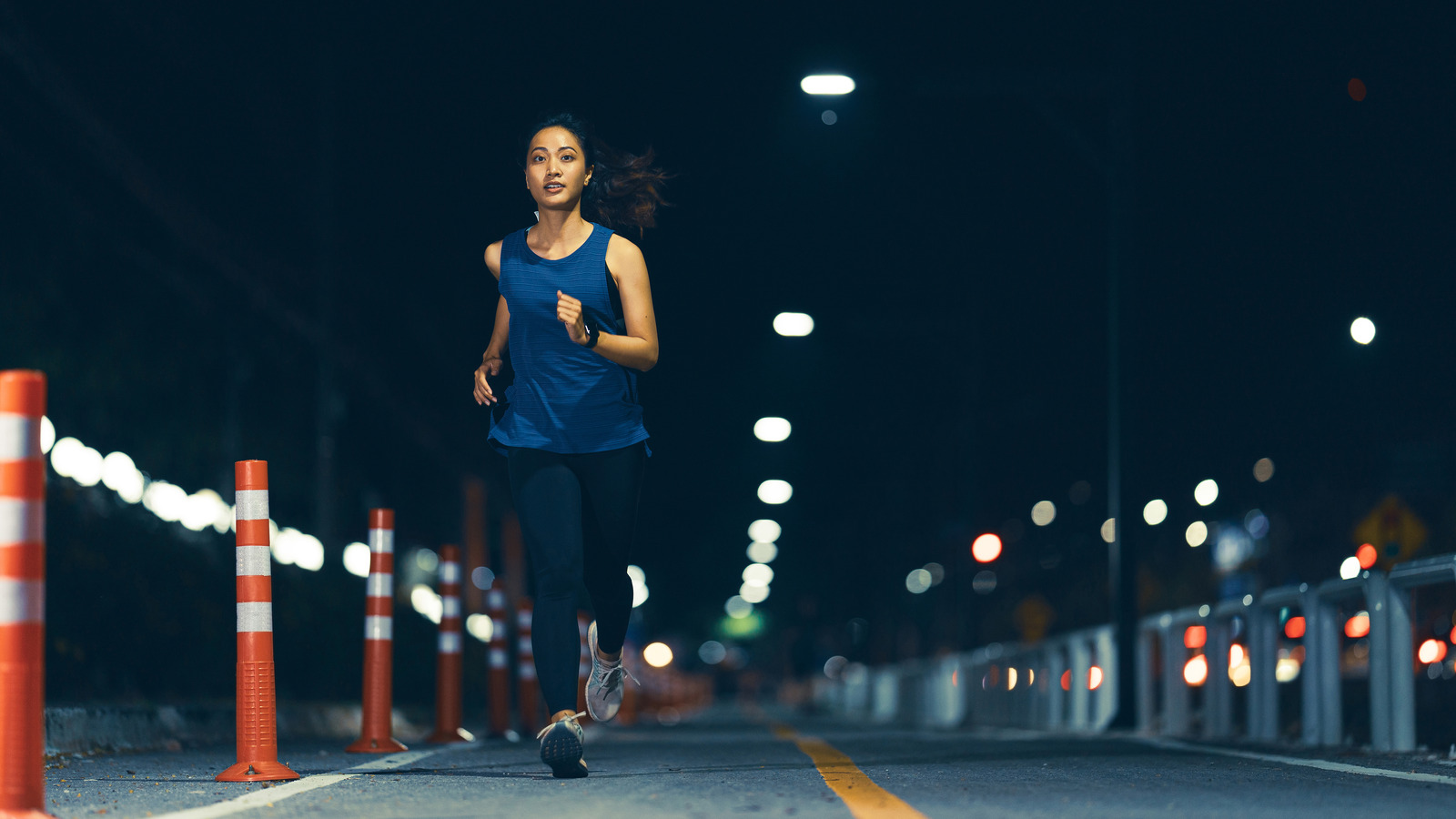 Exercising outlet at night