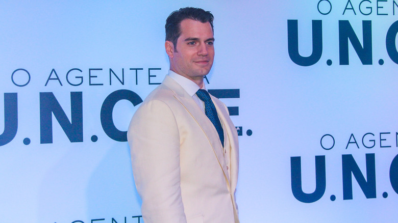 Henry Cavill at The Man from U.N.C.L.E. premiere