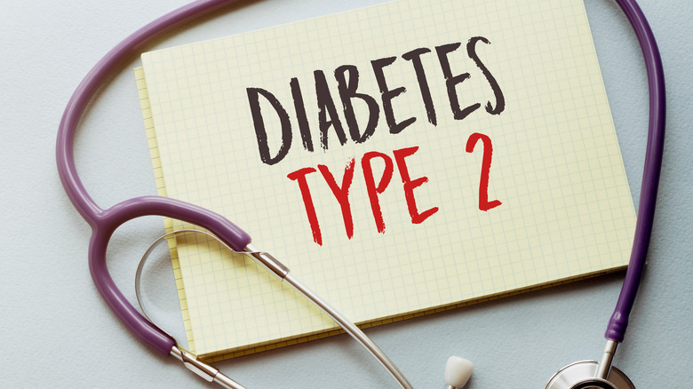 type 2 diabetes concept
