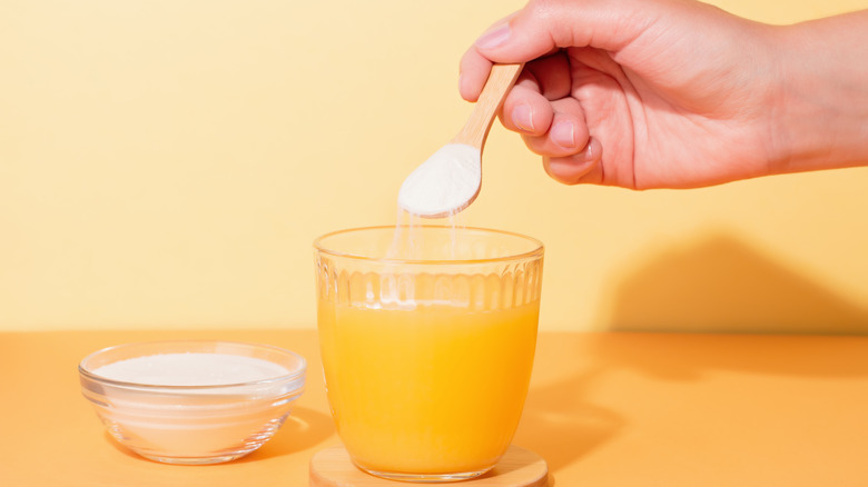 collagen in orange juice