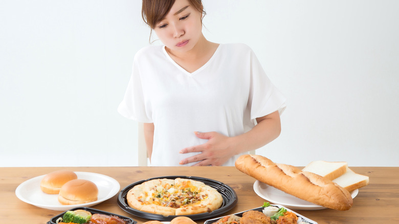 Woman unable to eat due to stomach issues 