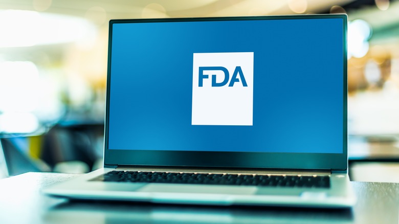 FDA screensaver on laptop