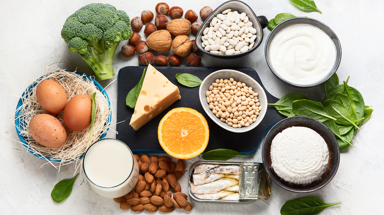 foods high in vitamin D and calcium