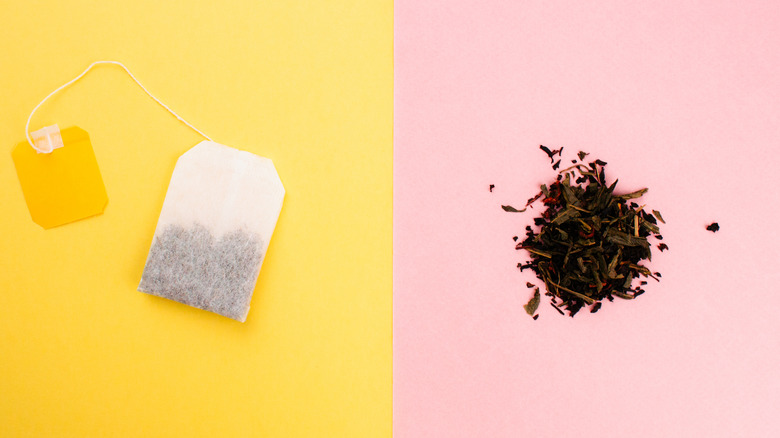 loose leaf vs bagged tea