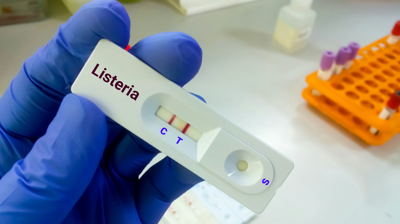 Rapid test for listeria