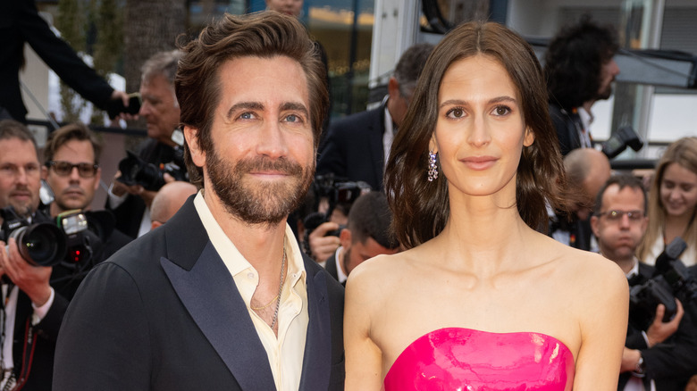 Jake Gyllenhaal with Jeanne Cadieu