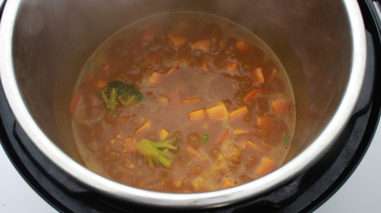 curry in an Instant pot