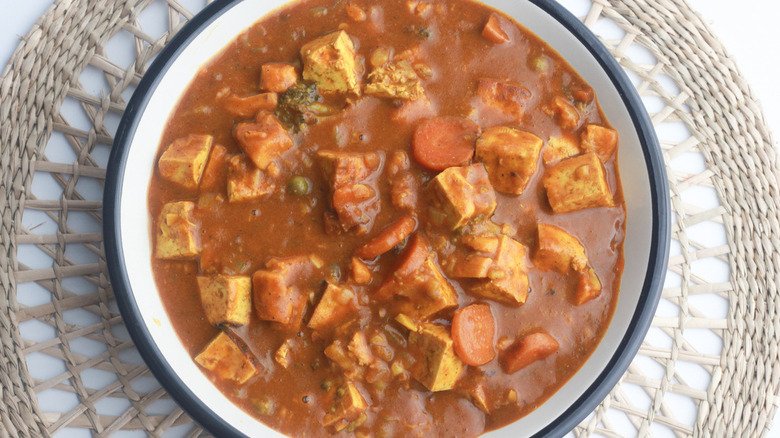 curry in a bowl