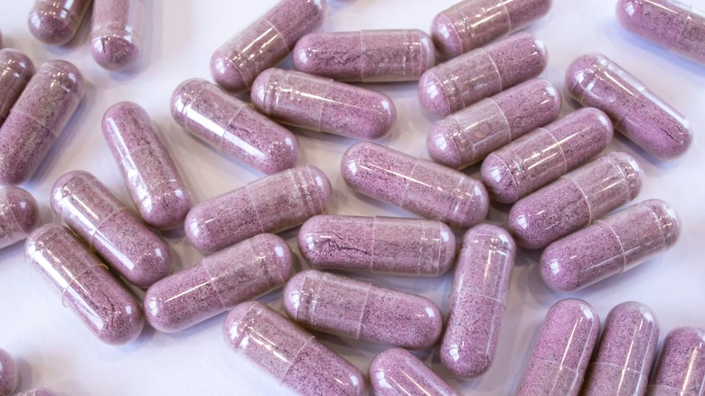 Purple tart cherry capsules