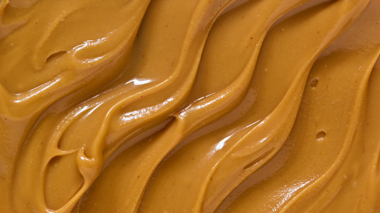 Close-up of peanut butter