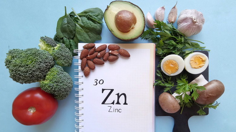 zinc containing foods 