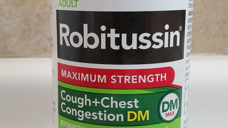 Bottle of Robitussin