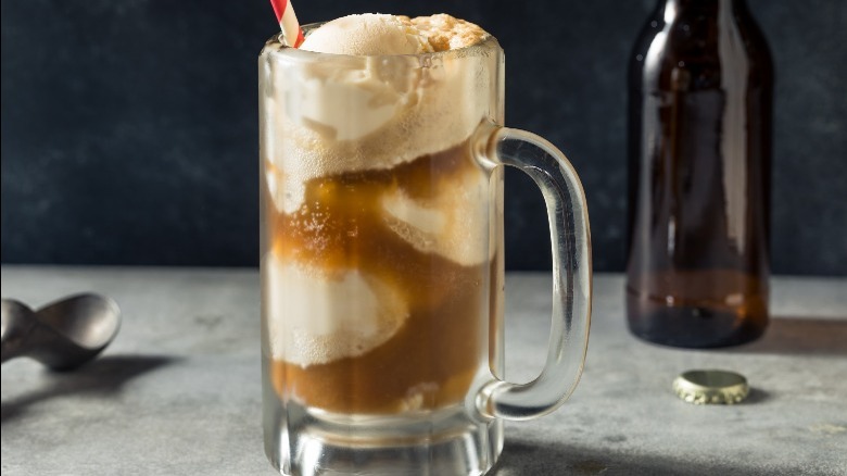 Root beer float