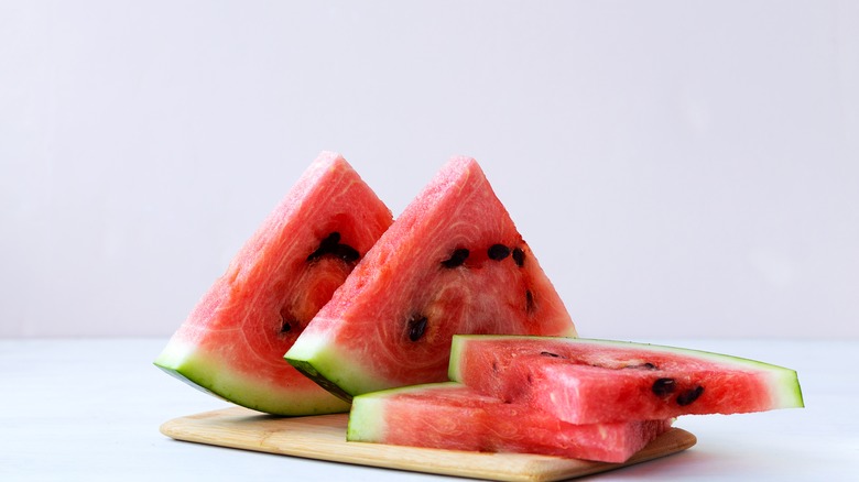 Slices of watermelon