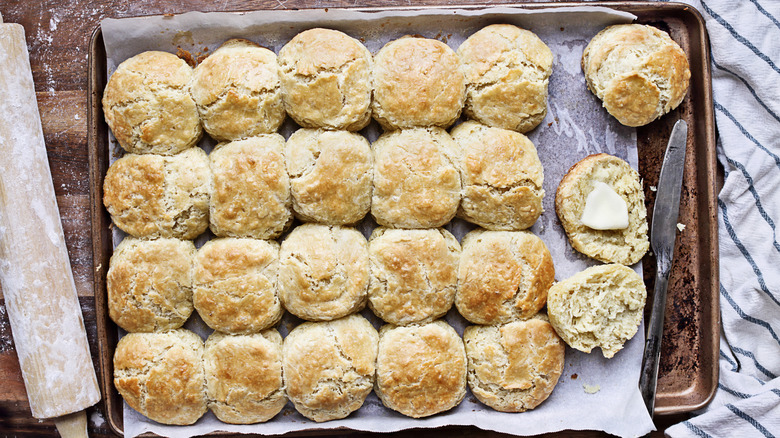 baked biscuits